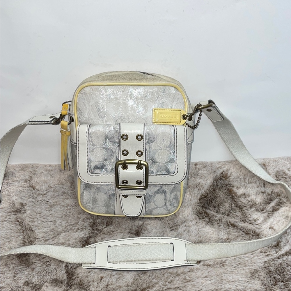 Vintage Coach ‘Hamptons’ Graffiti Signature Crossbody